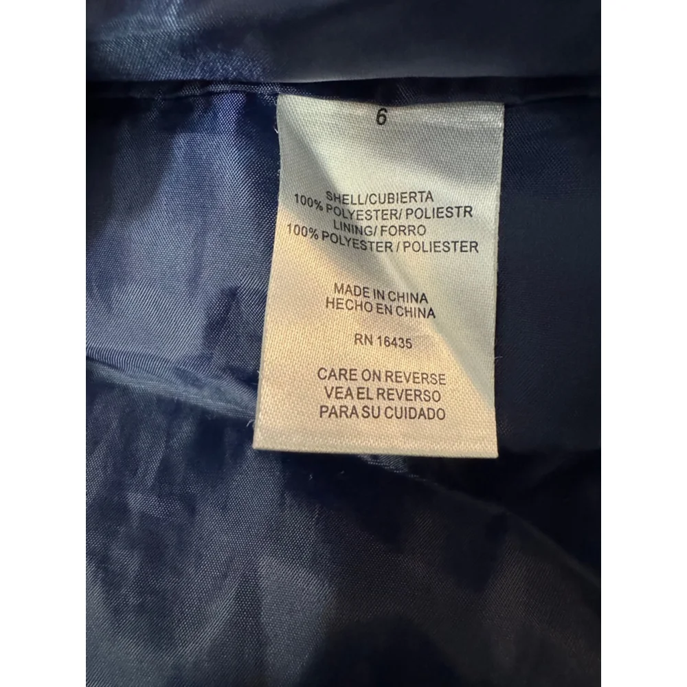 Biscotti Collezioni | Girls' Navy Blue Formal Dress | Size 6